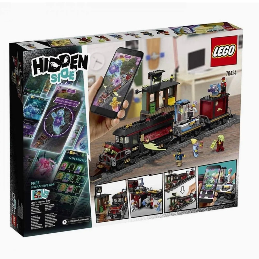 LEGO Hidden Side Ghost Train Express 70424 Interactive Augmented Reality Playset